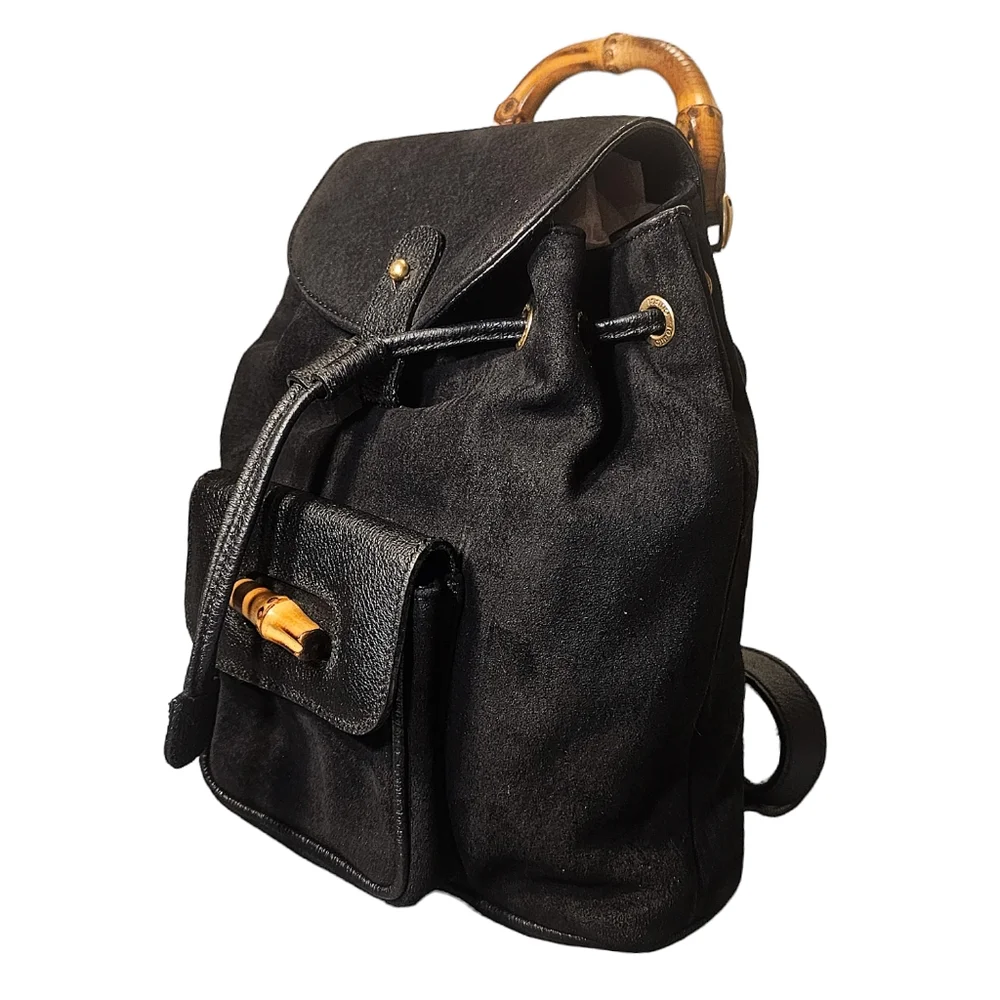GUCCI BAMBOO BACKPACK - Picture 3 of 14